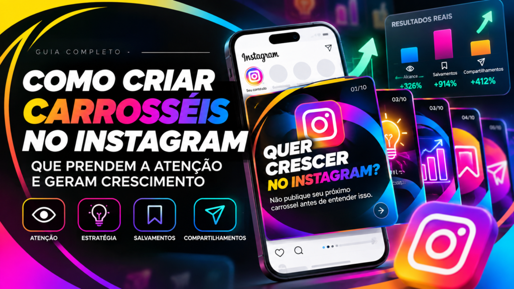 Como criar carrosséis no Instagram que prendem a atenção e geram crescimento